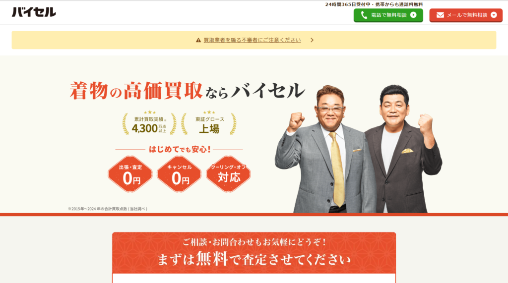 バイセルの基本情報とサービス概要
