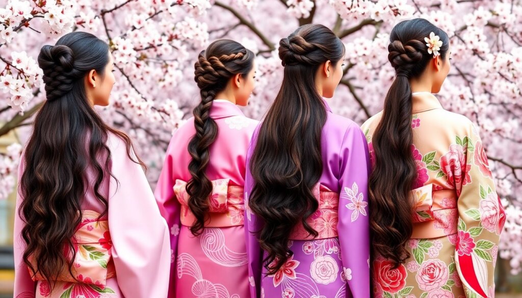 振袖で髪を下ろすスタイル!ロングヘア向け人気アレンジ集