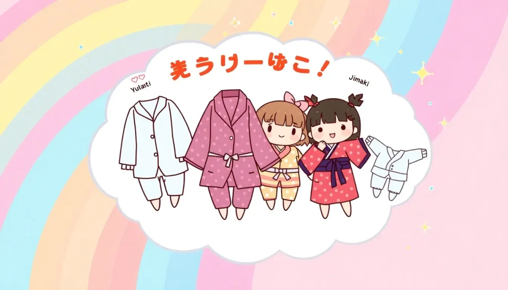 寝るときに着る服はなんといいますか?